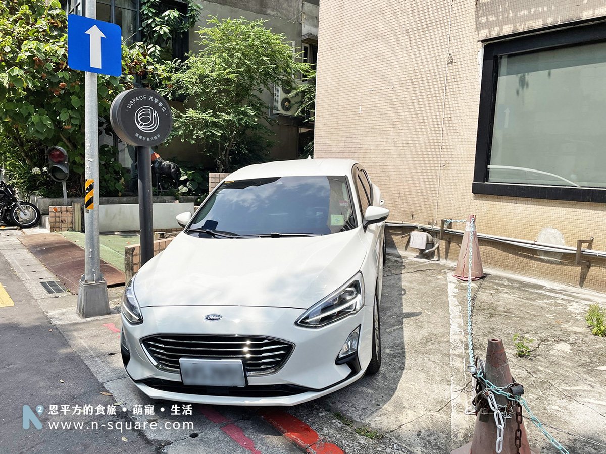 Ford Focus停好車位